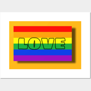 pride month love Posters and Art